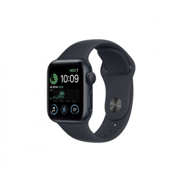 Apple Watch SE 2 40mm, GPS, Alumínio Midnight, Pulseira Esportiva Midnight